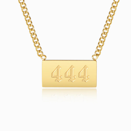 Angel Number 444 Necklace