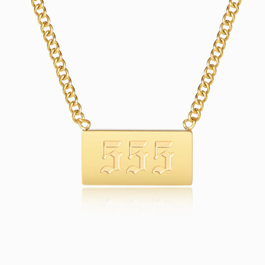 Angel Number 555 Necklace